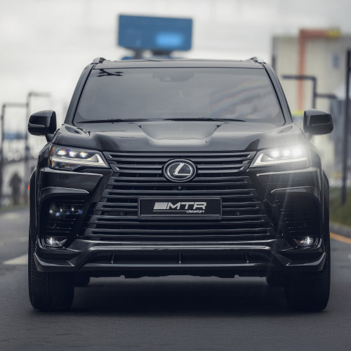 Накладки MTR Design на передний бампер Lexus LX 500d / 600 (2021+, J301)